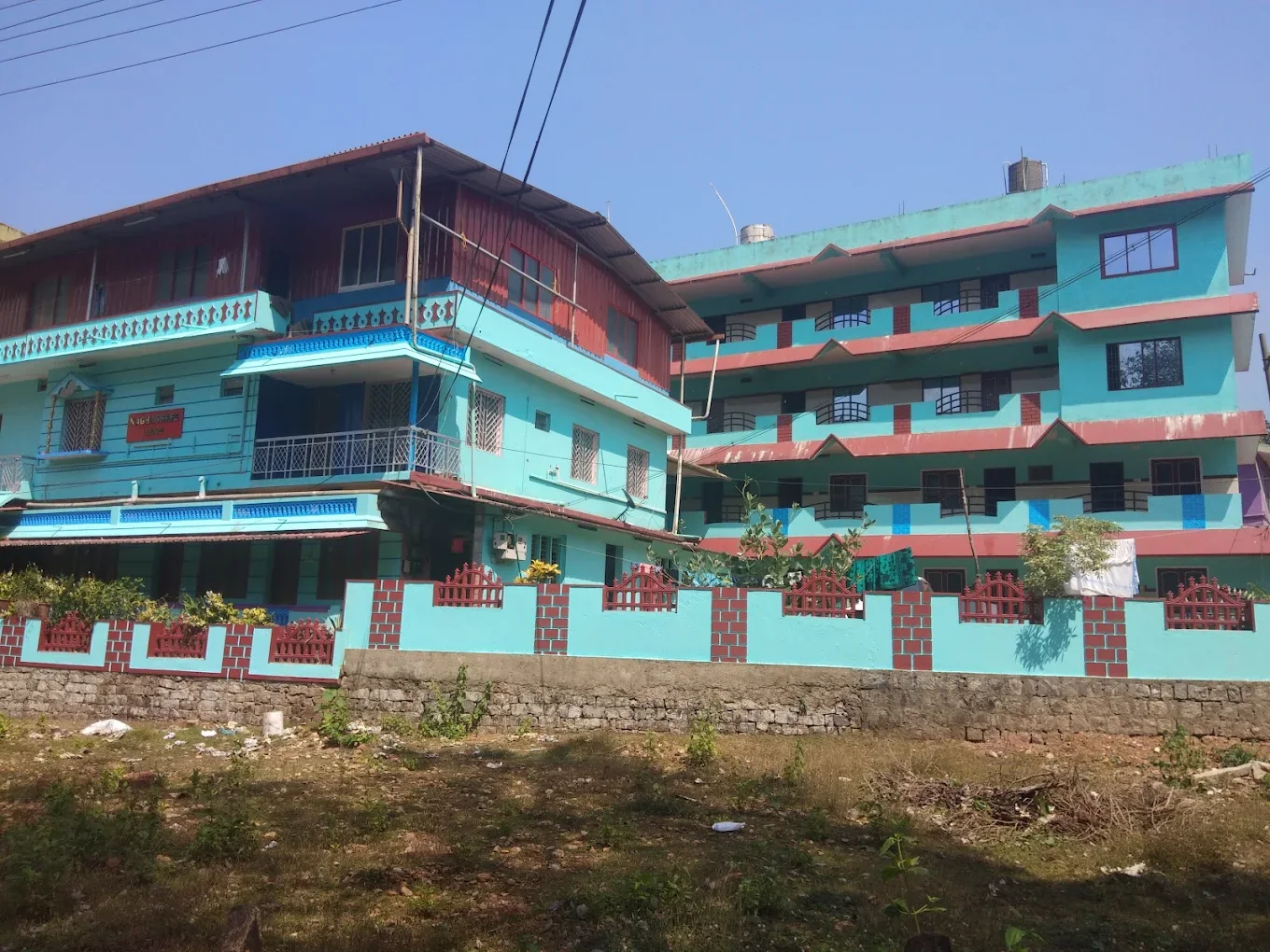 Nagashree Lodge exterior view in Kollur